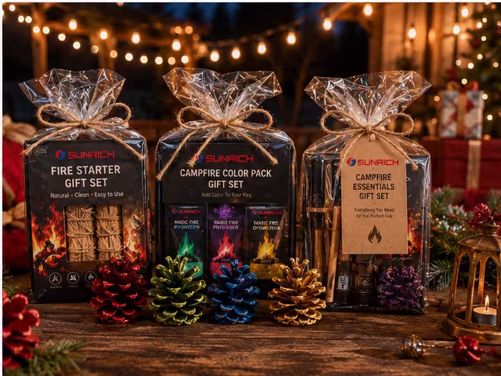 Campfire gift products and seasonal packs